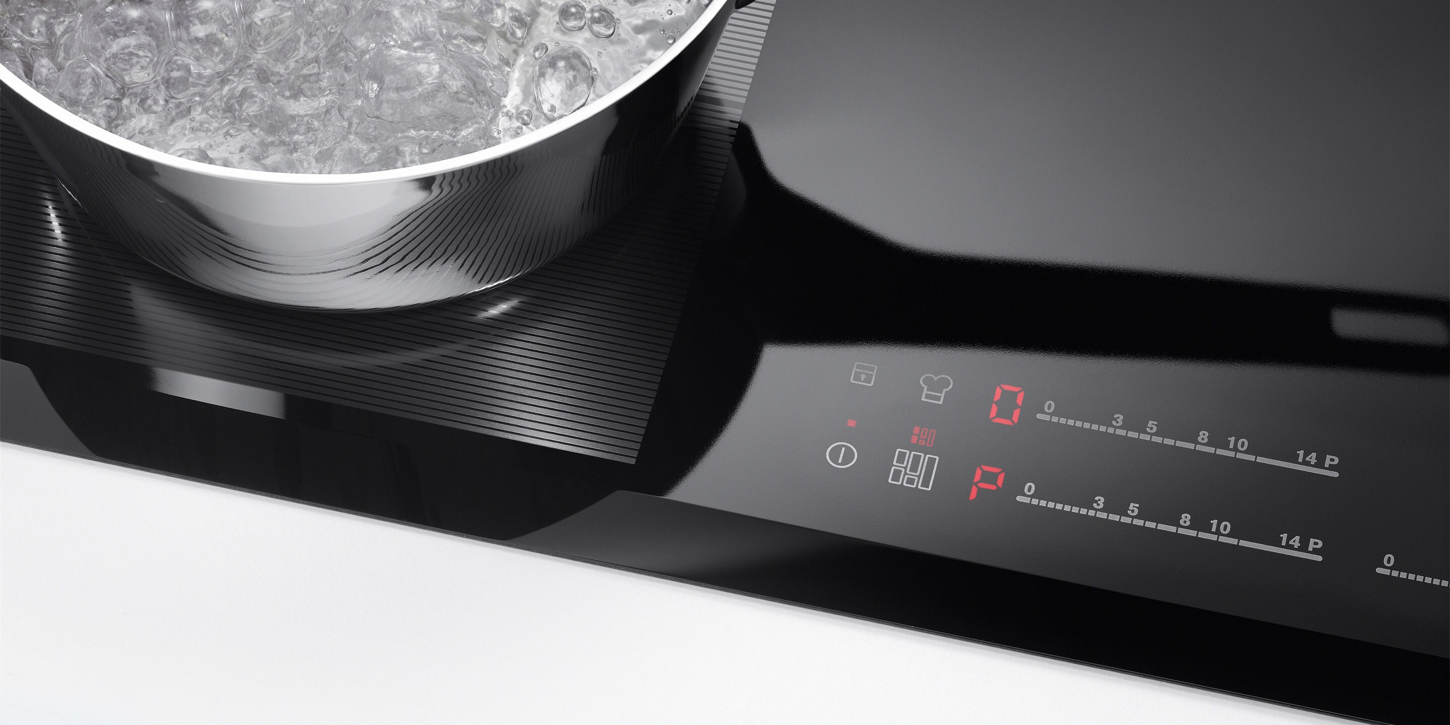 Electroluxi induktsioonpliidi "stopp ja alusta"-nupp