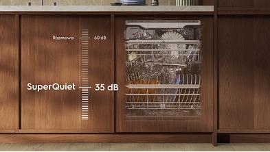 Sosinvaikne, 35 dB tänu SuperQuietile