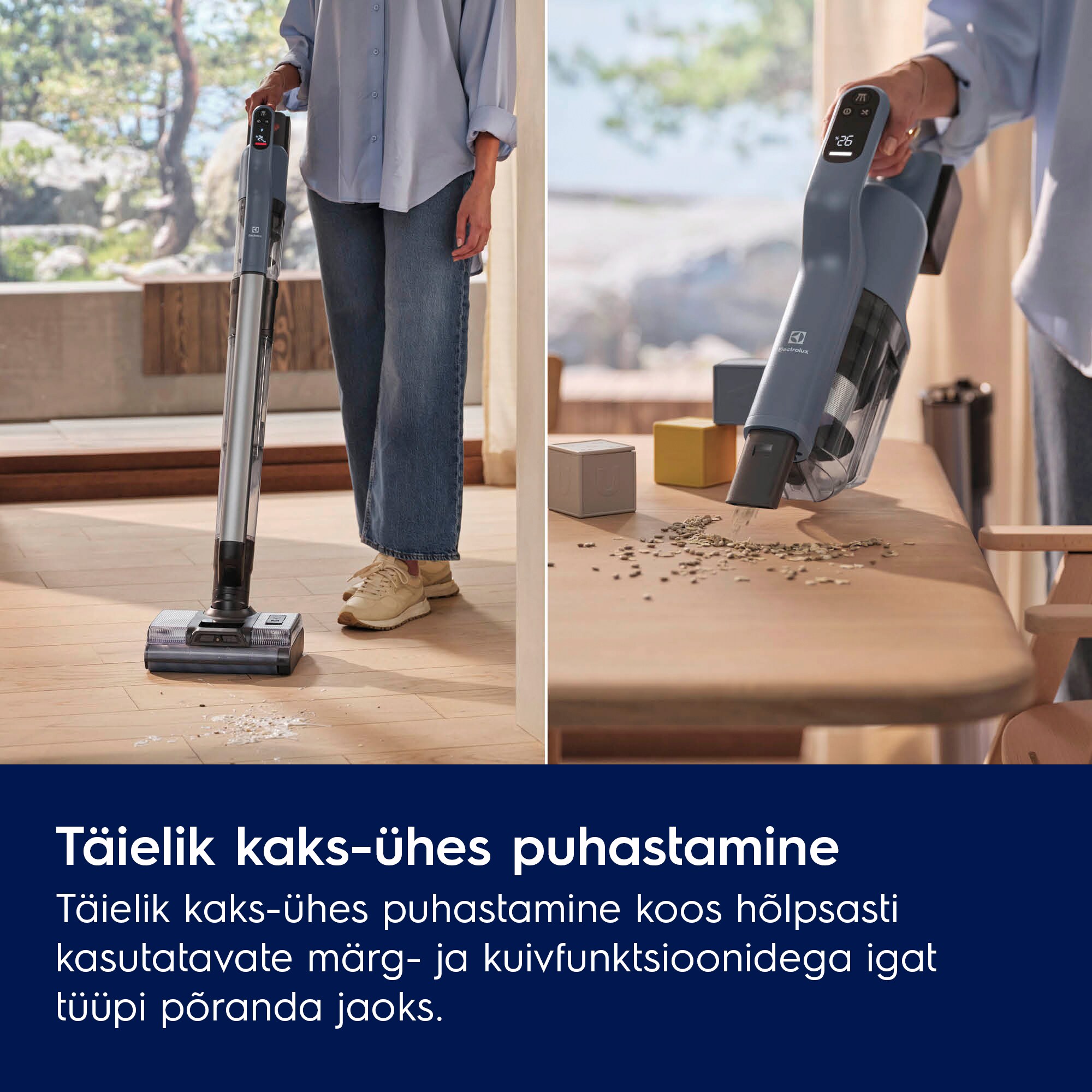 Electrolux - Wet & Dry juhtmeta tolmuimeja - EW82U1DB