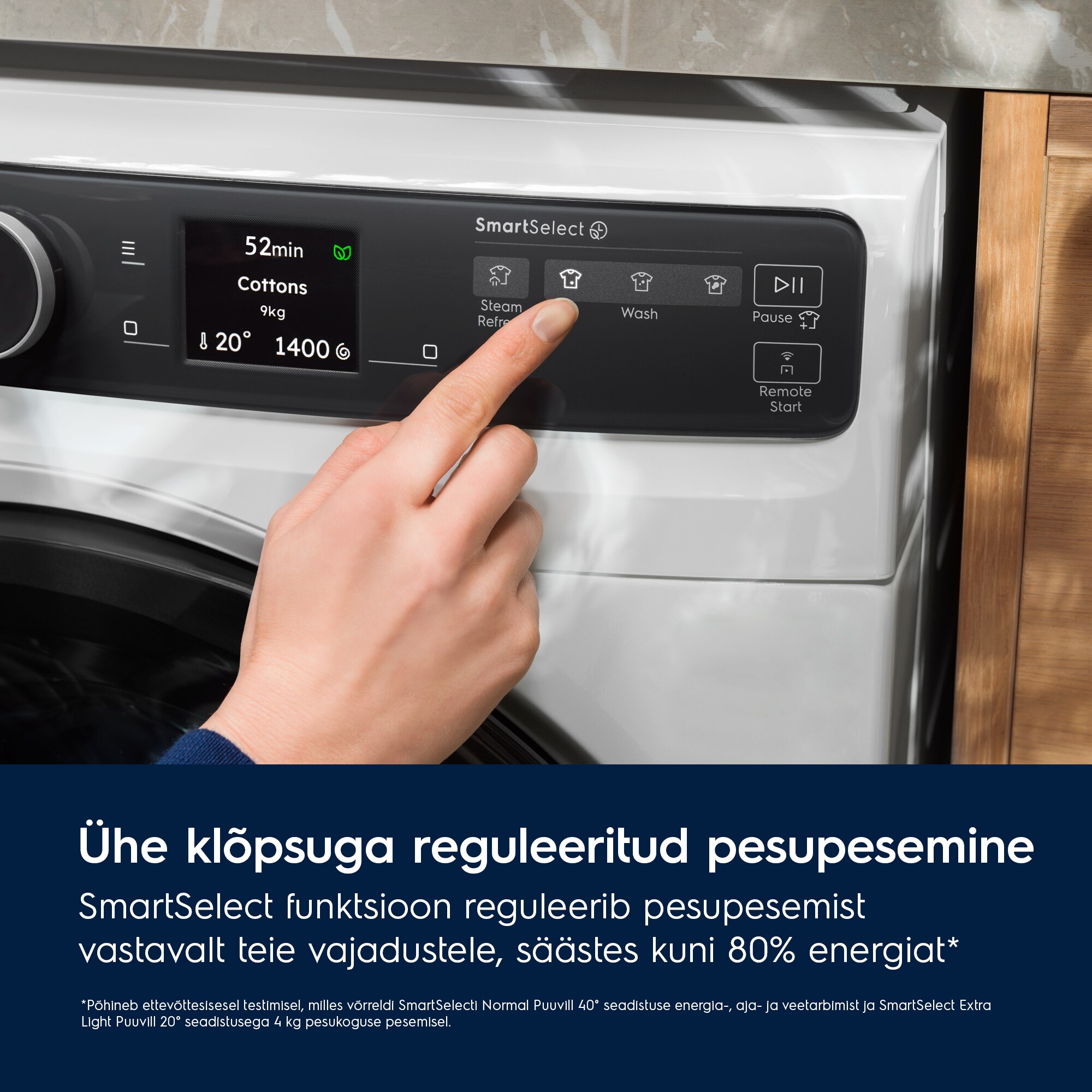 Electrolux - 9kg pesumasin - EW7F5692QE