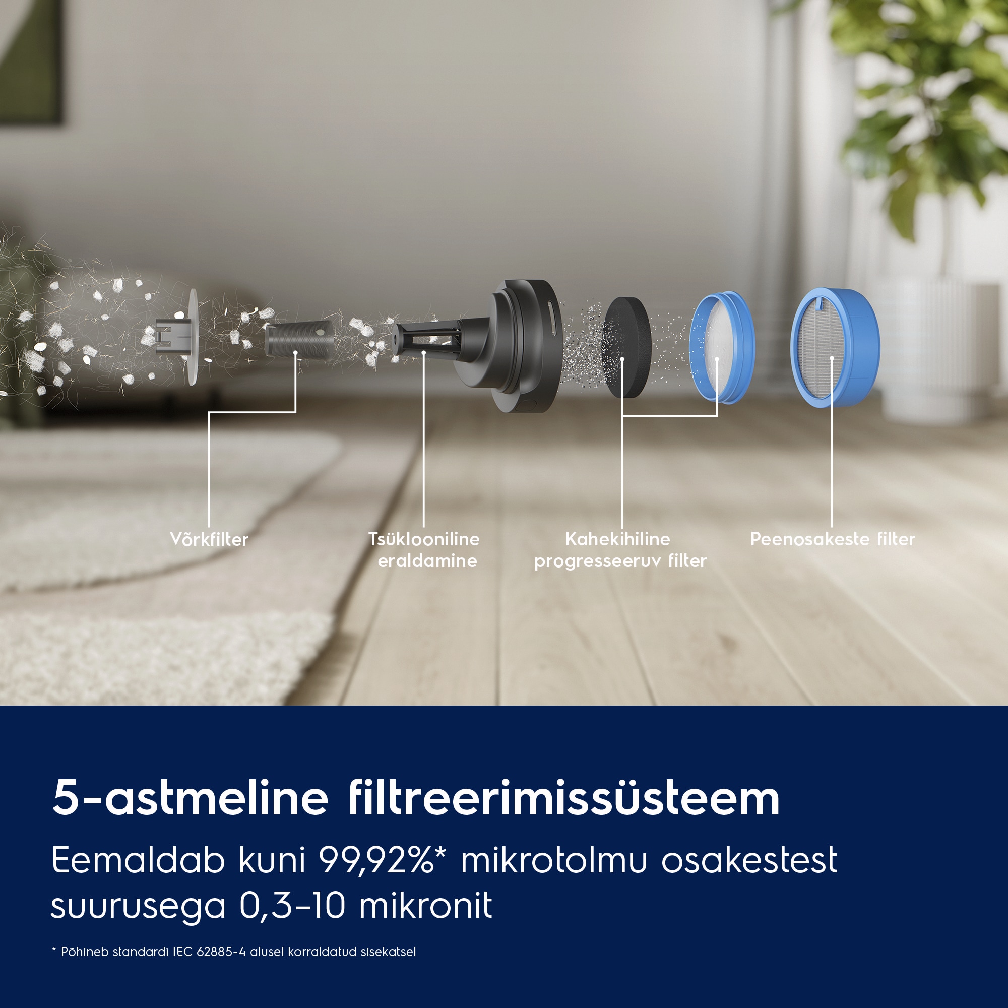 Electrolux - Juhtmeta varstolmuimejad - EP61AB21UG