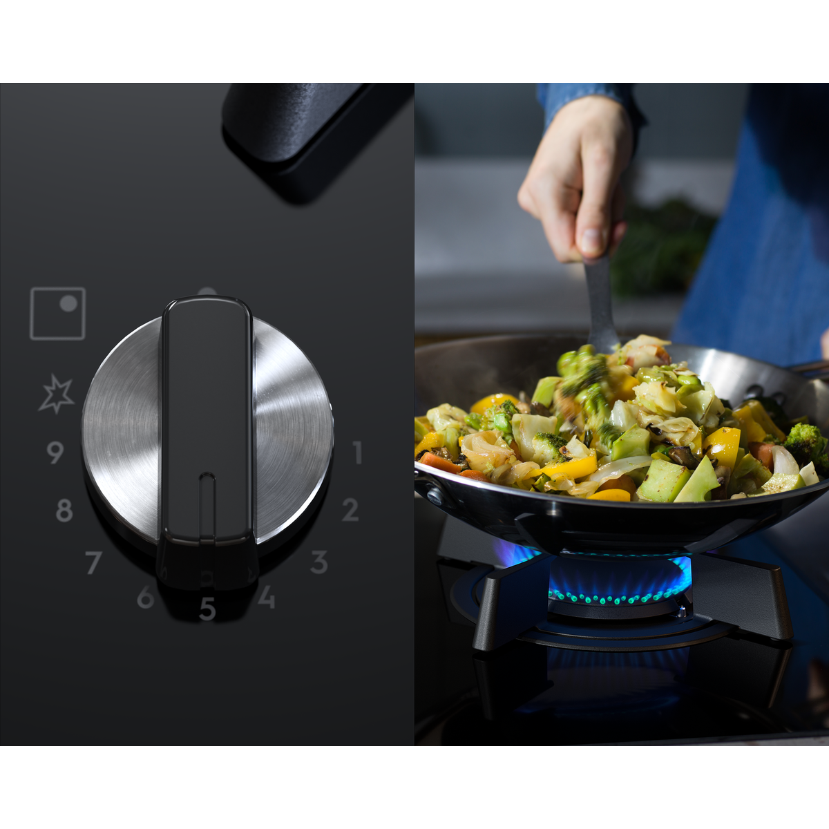 Electrolux - Kombineeritud gaasipliidiplaat - KDI641723K