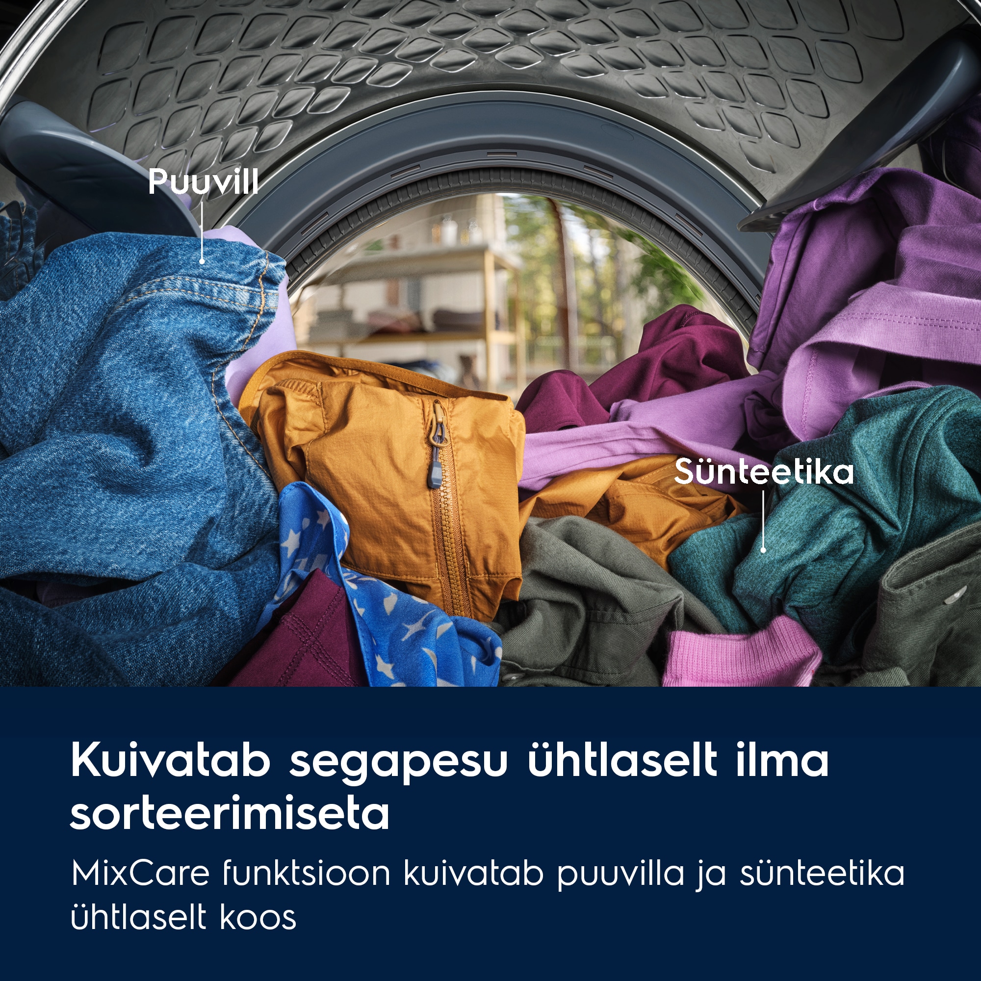 Electrolux - Soojuspumbaga kuivati - EW9D4854KE