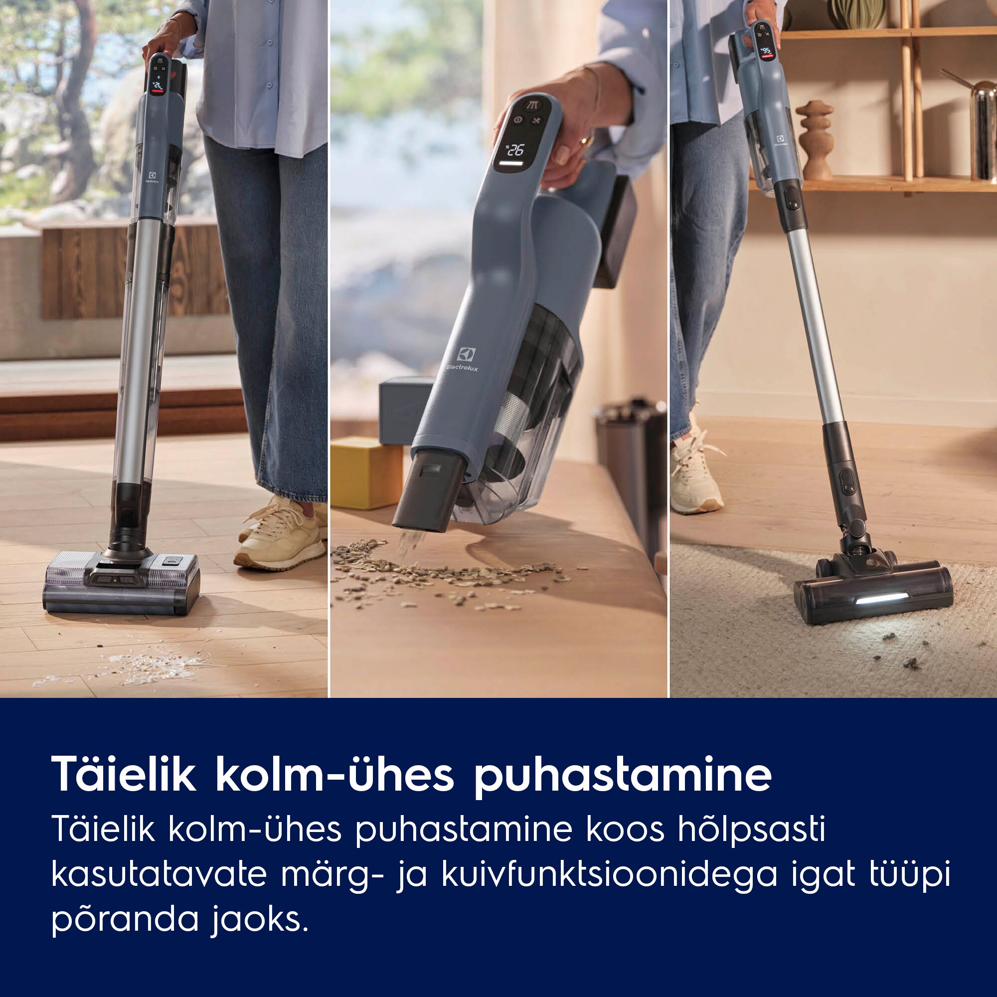 Electrolux - Wet & Dry juhtmeta tolmuimeja - EW82U2DB