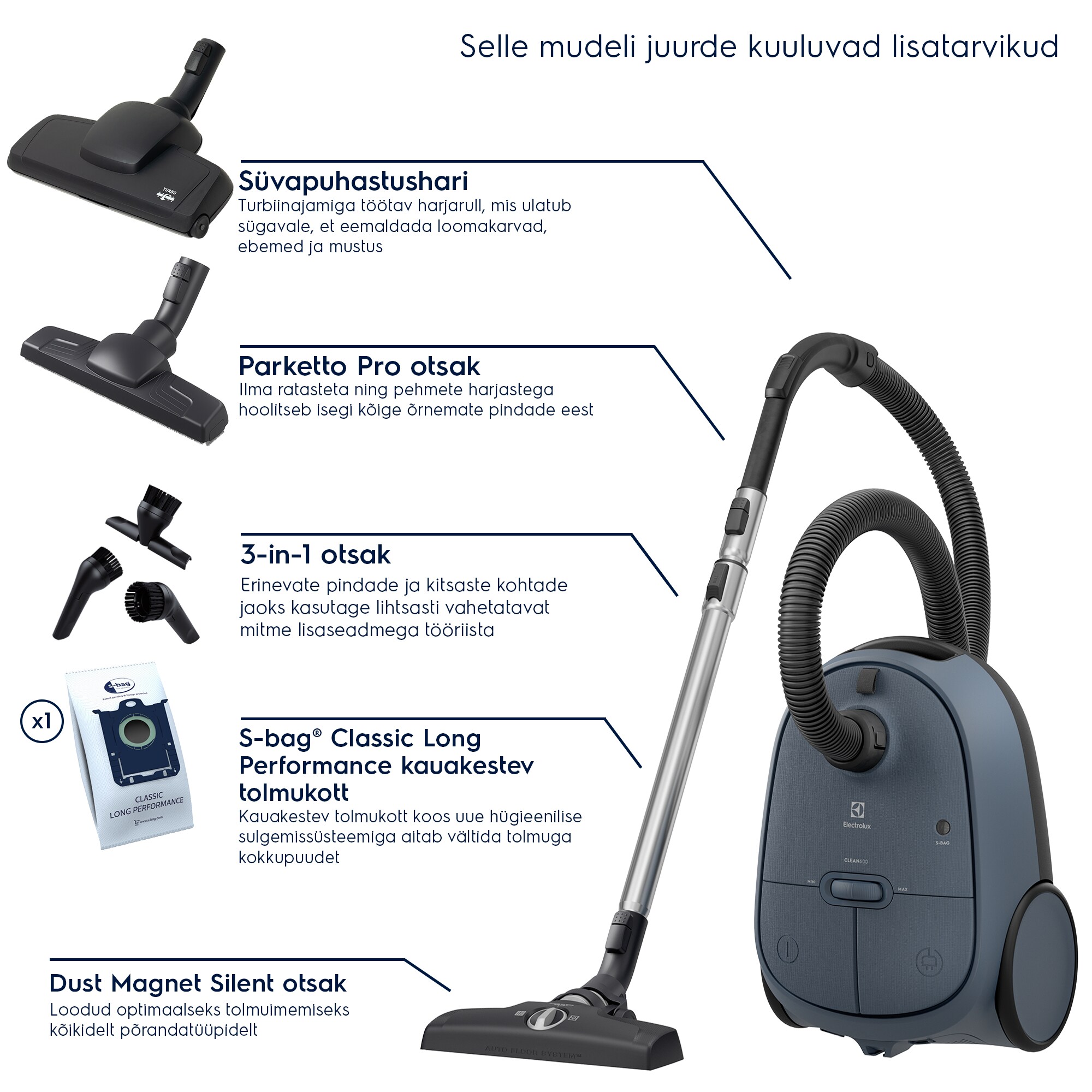 Electrolux - Tolmuimeja - EB61C4DB