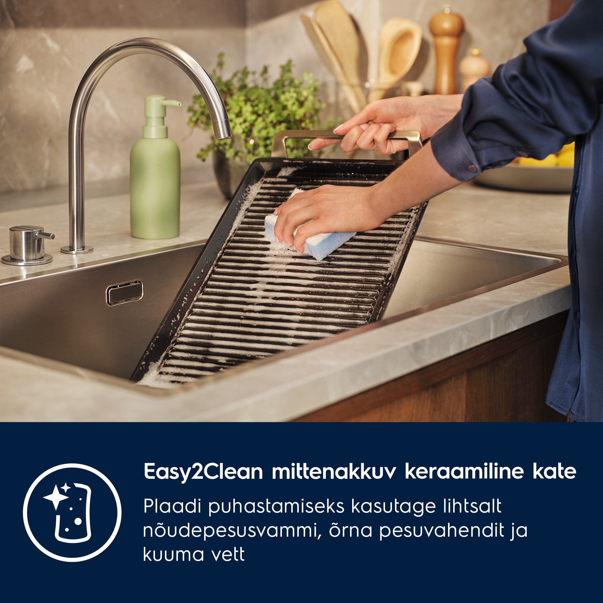 Electrolux - Grillplaat pliidile - E9HHPG11