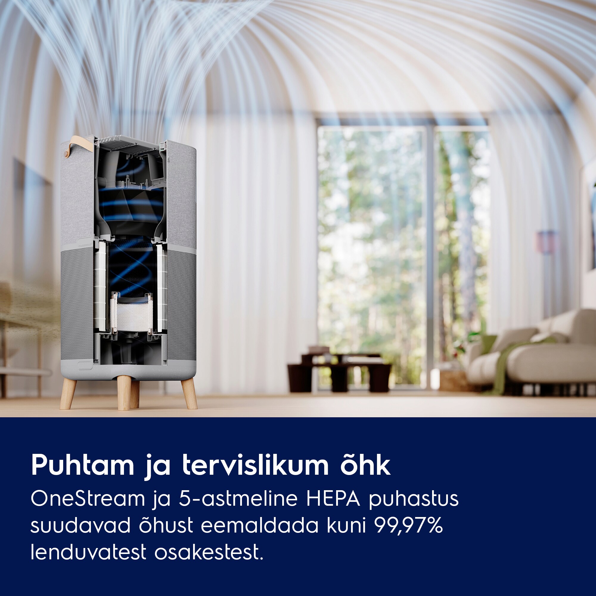 Electrolux - Oxygen õhupuhastaja - EPU93171UG