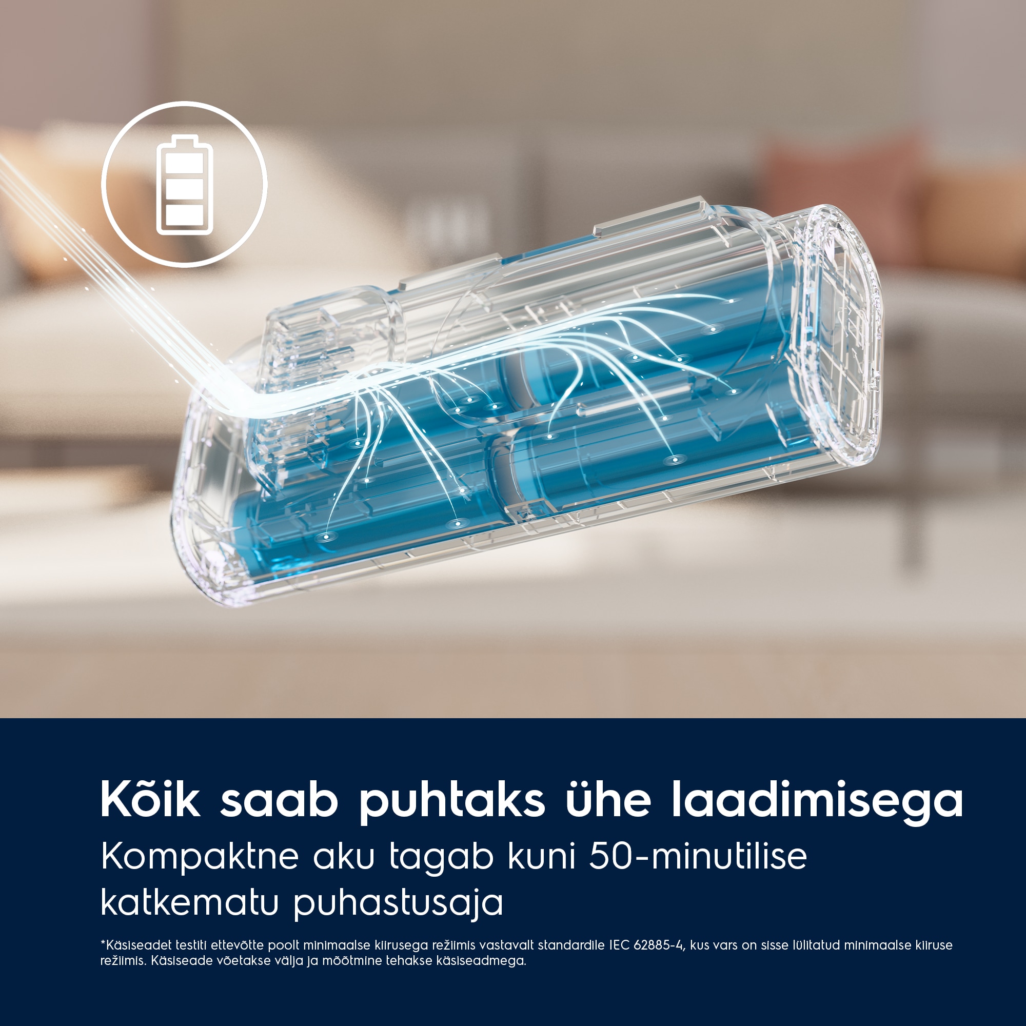 Electrolux - Juhtmeta varstolmuimejad - EP71UB14DB