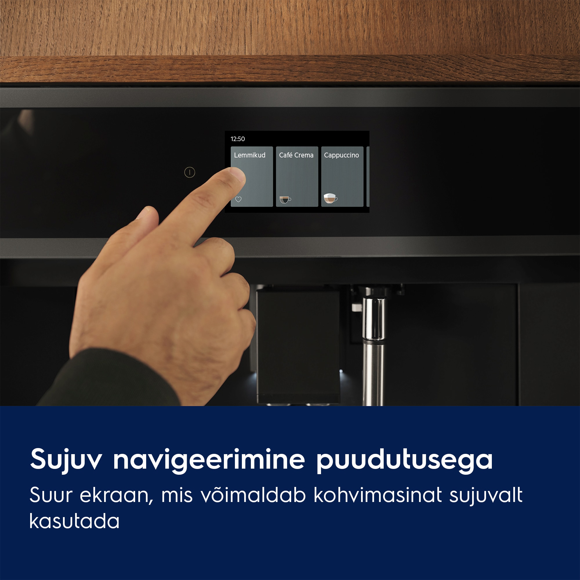 Electrolux - Integreeritav kohvimasin - EBC95T