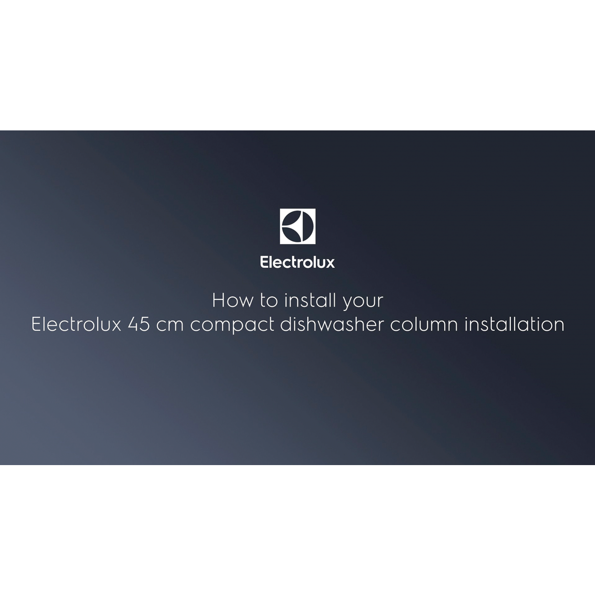 Electrolux - Kompaktne integreeritav nõudepesumasin - ESL2500RO