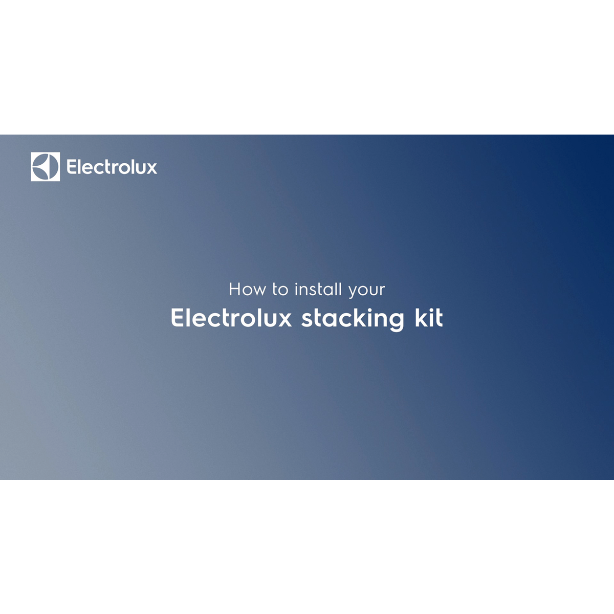 Electrolux - Kuivati kinnituskomplekt - E1WYHSK2