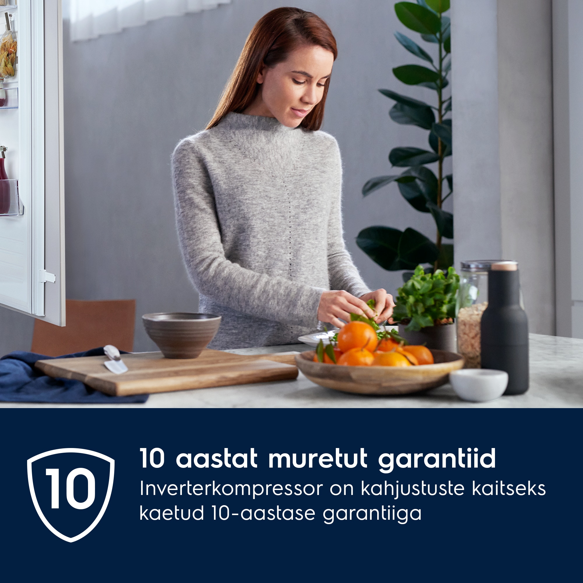 Electrolux - Integreeritav külmik-sügavkülmik - ENT6NE18S