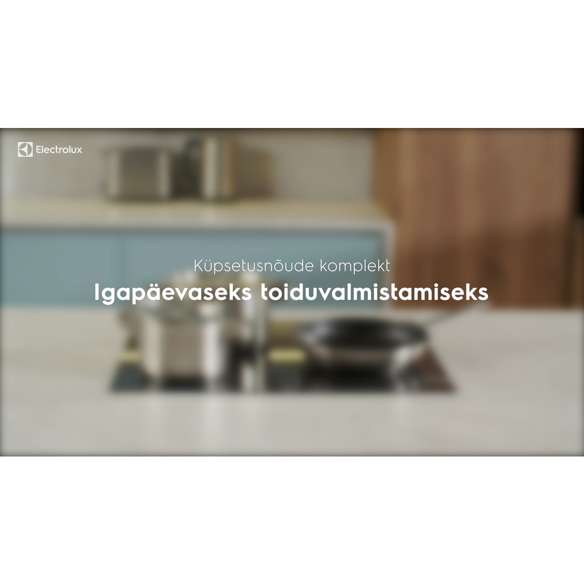 Electrolux - Panni ja kastrulite komplekt - E3SS