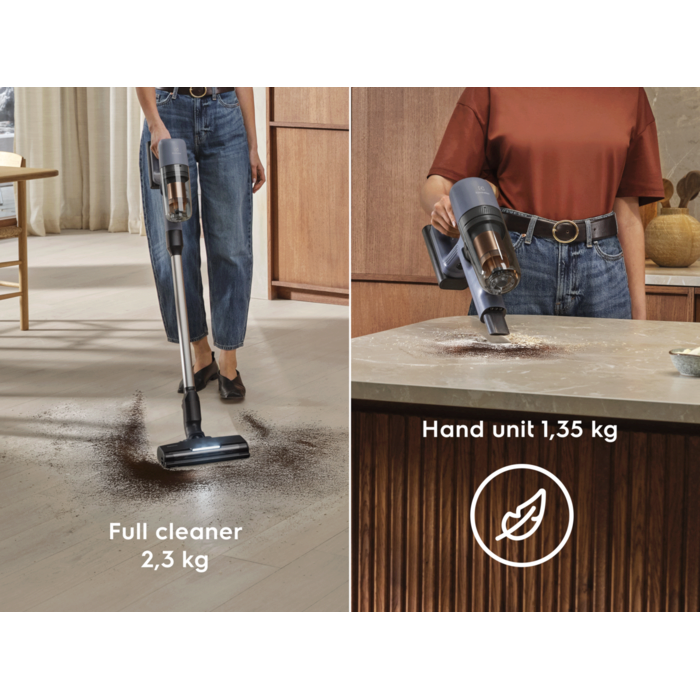 Ultra-light, powerful cordless cleaner – versatile enough for every room 