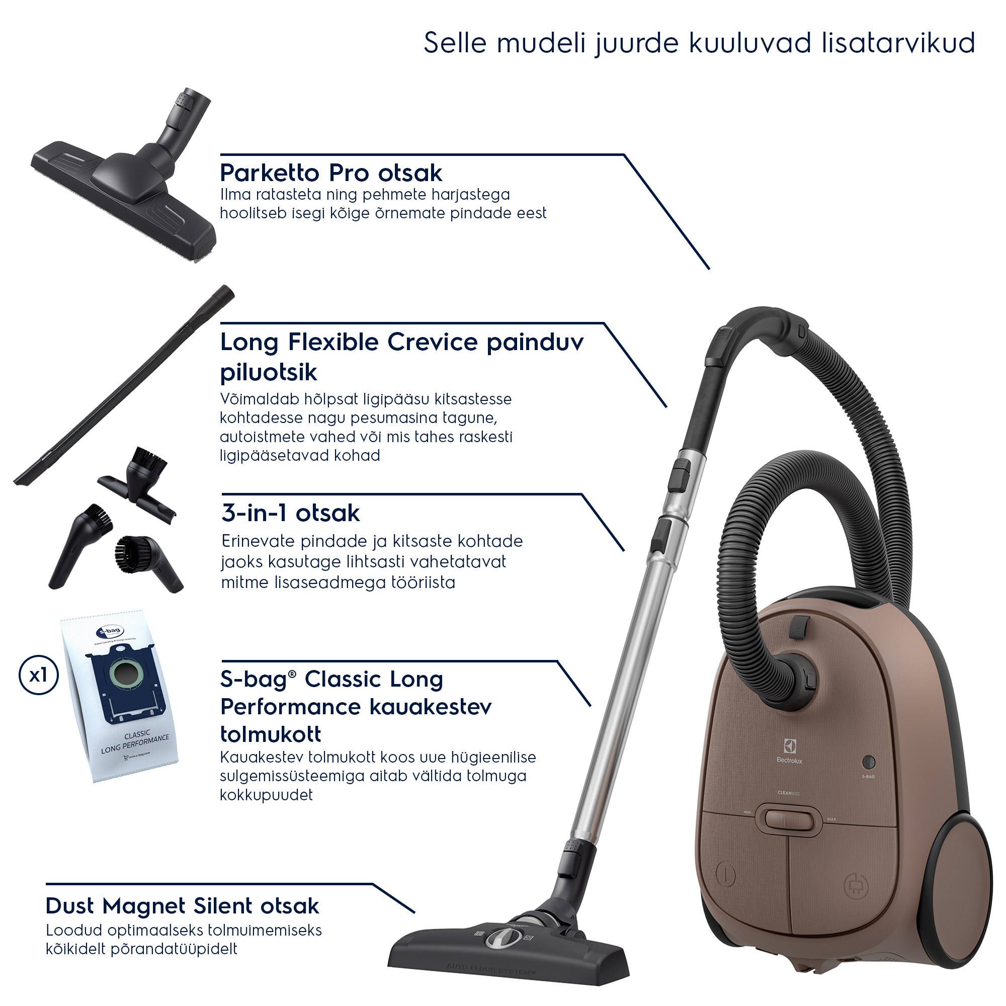 Electrolux - Tolmuimeja - EB61C3WBL