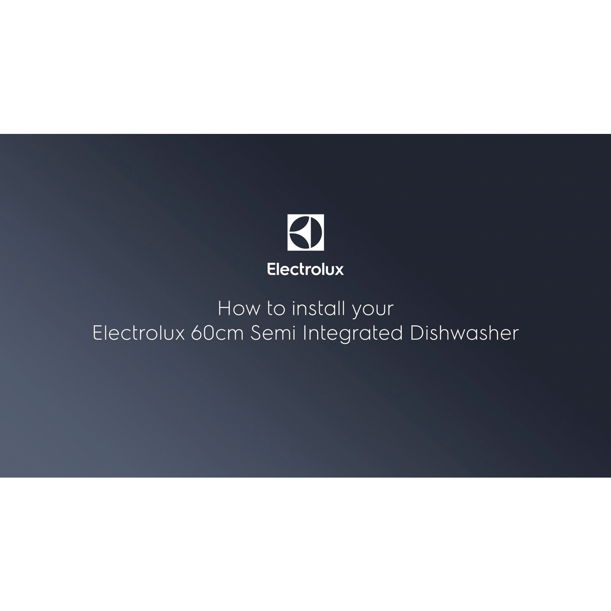 Electrolux - Integreeritav nõudepesumasin - EEM69300IX