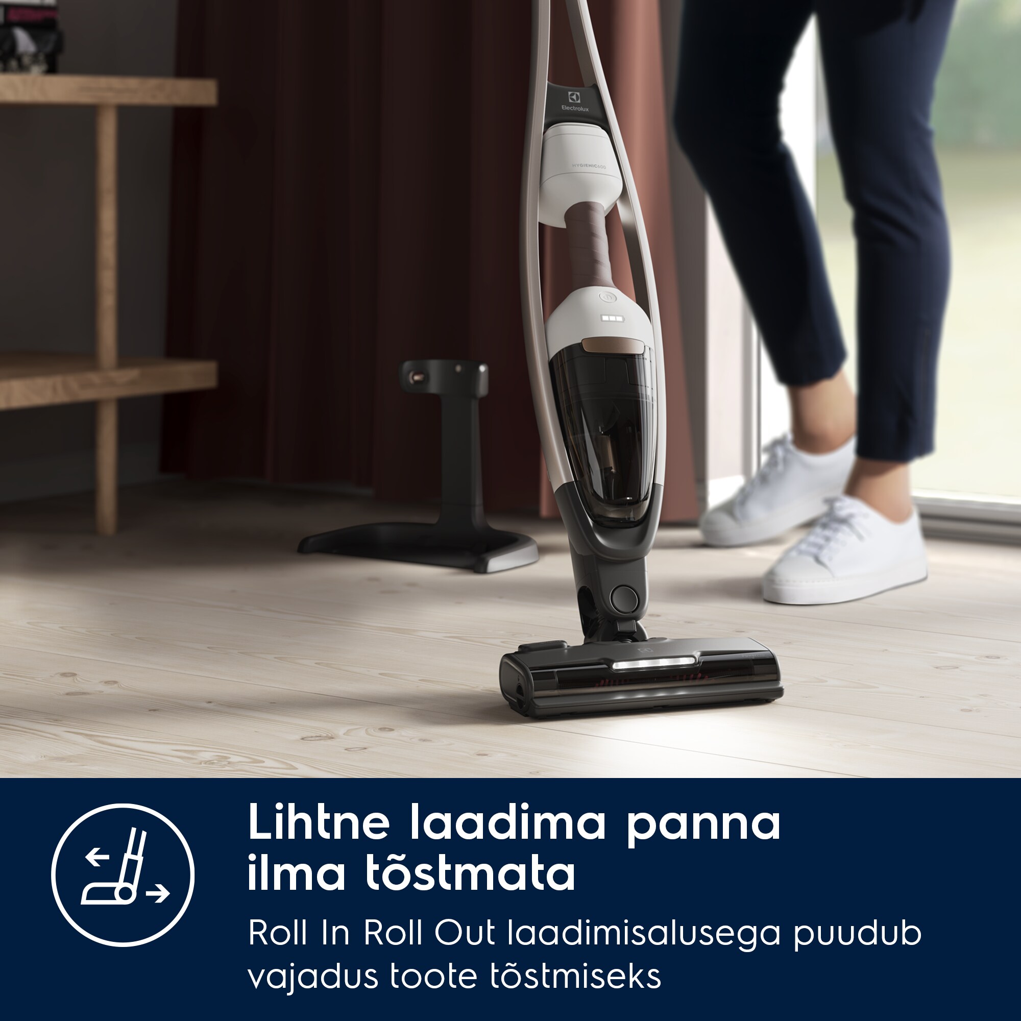 Electrolux - Juhtmeta varstolmuimejad - ES62P25WET