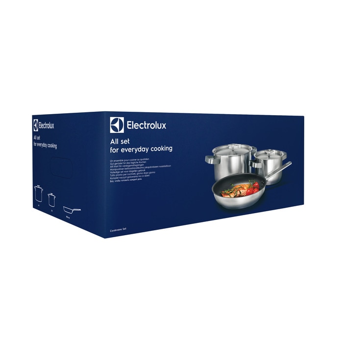 Electrolux - Panni ja kastrulite komplekt - E3SS
