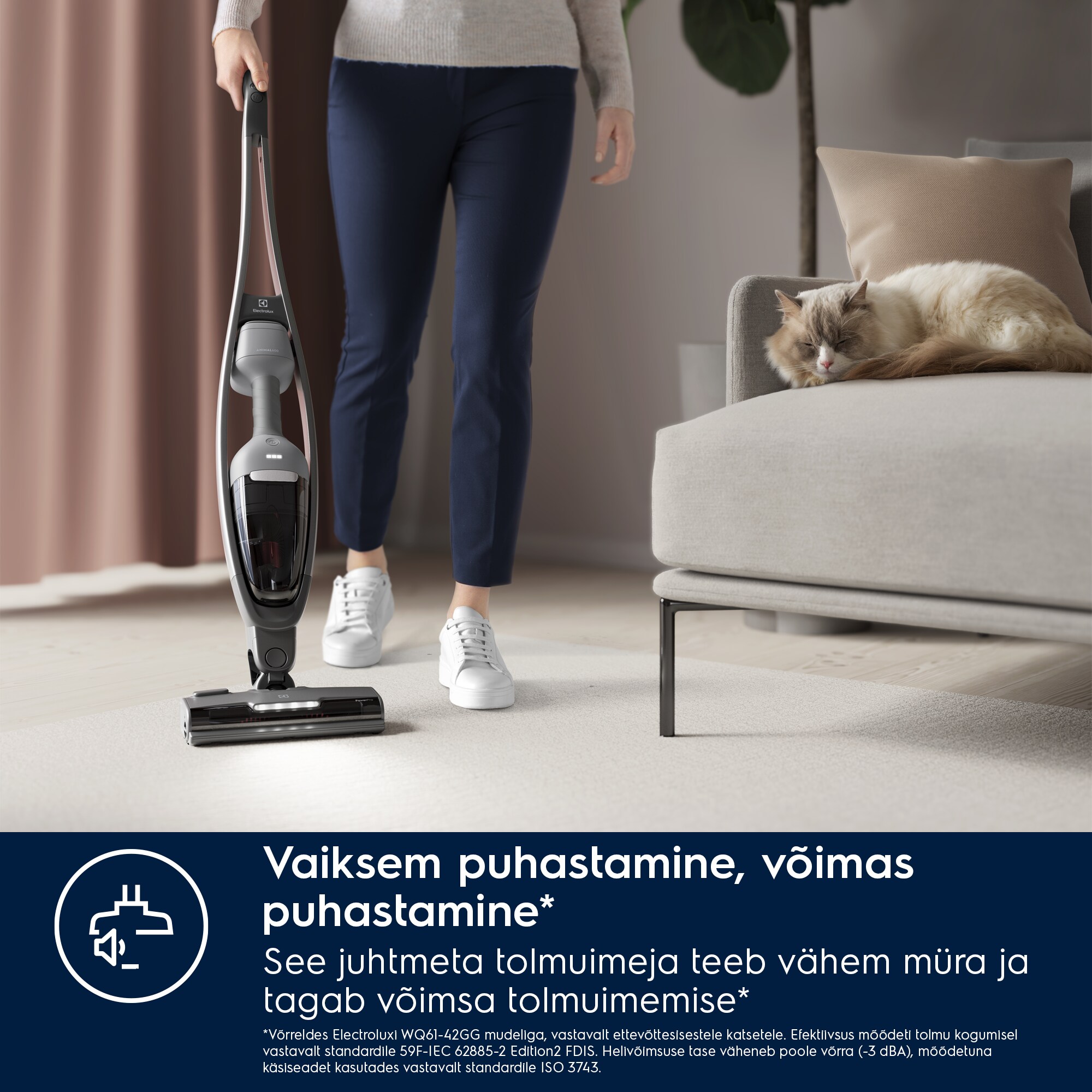 Electrolux - Juhtmeta varstolmuimejad - ES62AB25UG