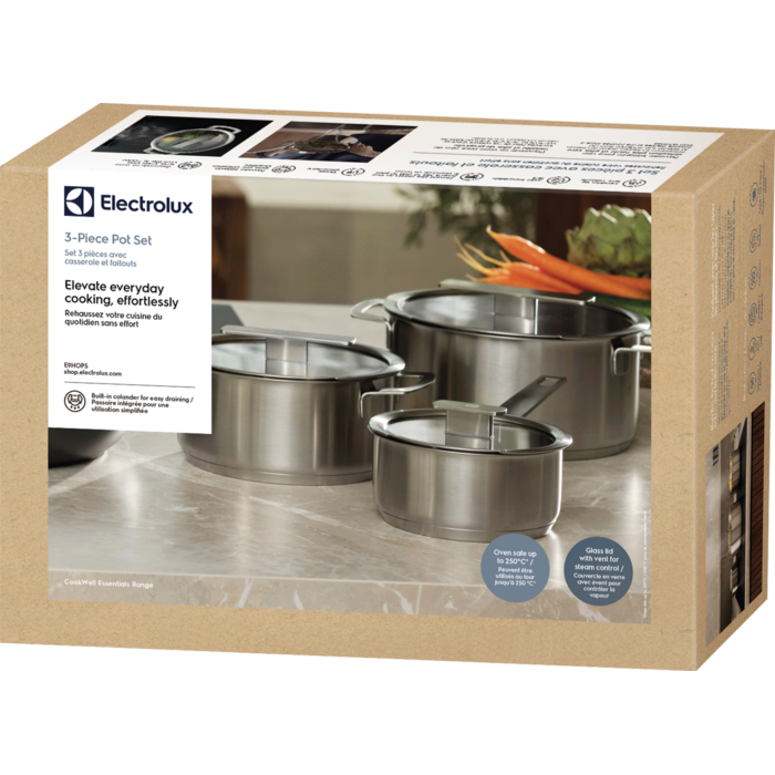 3-Piece Pot Set