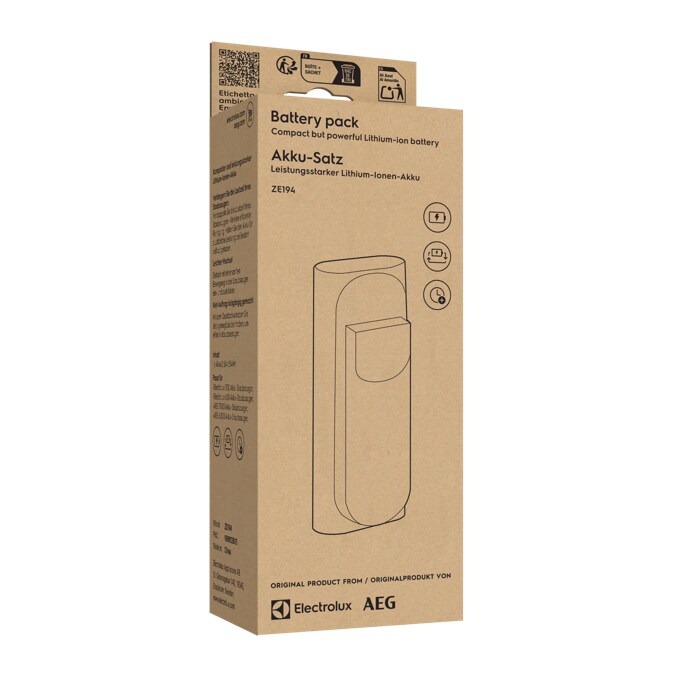 Battery pack ZE194 Packaging DE