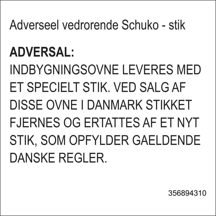 Schuko pistik on ühendatud tagurpidi