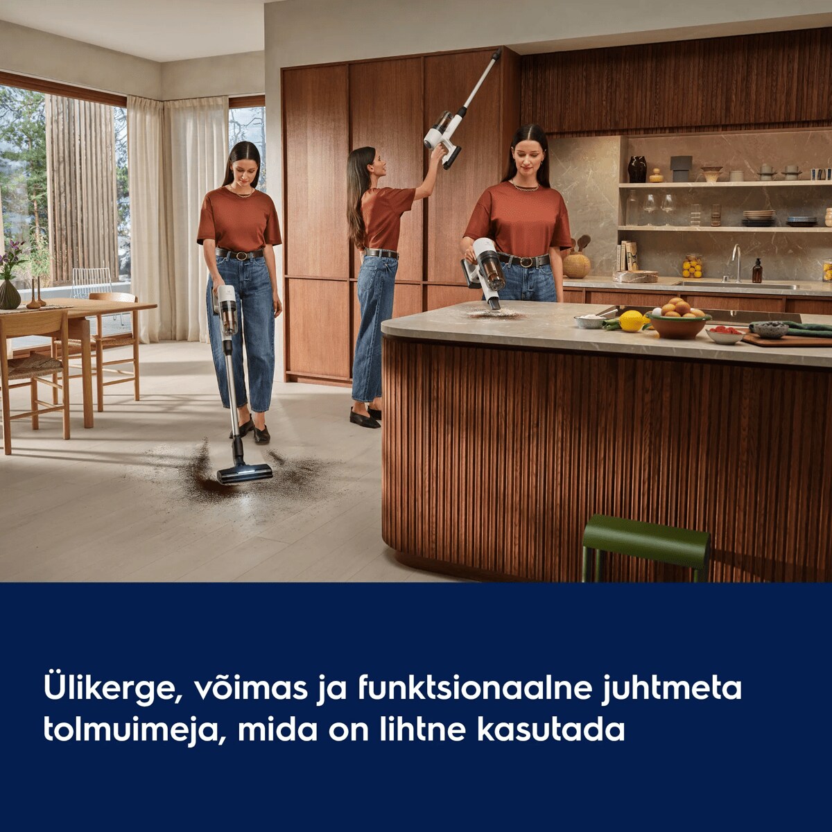 Ülikerge, võimas ja funktsionaalne juhtmeta tolmuimeja, mida on lihtne kasutada