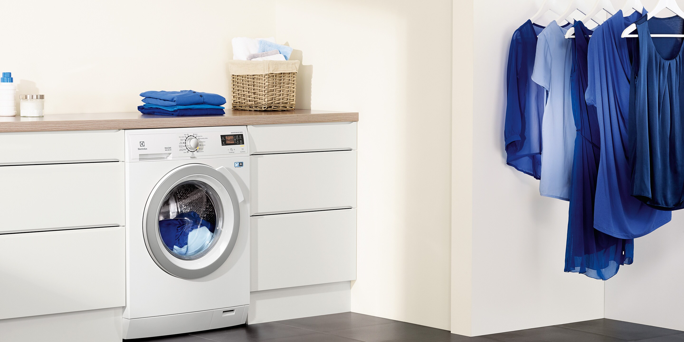 Electrolux DualCare pesupesemisruumis