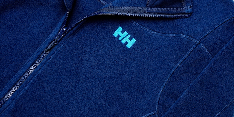 Fliisjaki lähivaade